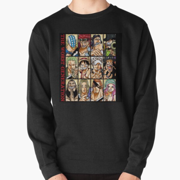 One Piece The worst generation Pullover Sweatshirt RB0901 product Offical anime sweater 2 Merch