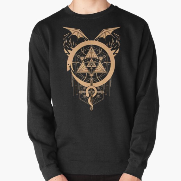 Gilded Snakes of Alchemy Pullover Sweatshirt RB0901 product Offical anime sweater 2 Merch