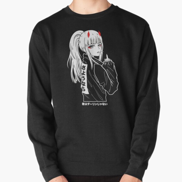 Darling In The Franxx - Zero Two 002 Pullover Sweatshirt RB0901 product Offical anime sweater 3 Merch