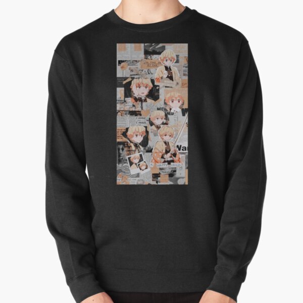 Zenitsu Aesthetic  Pullover Sweatshirt RB0901 product Offical anime sweater 3 Merch
