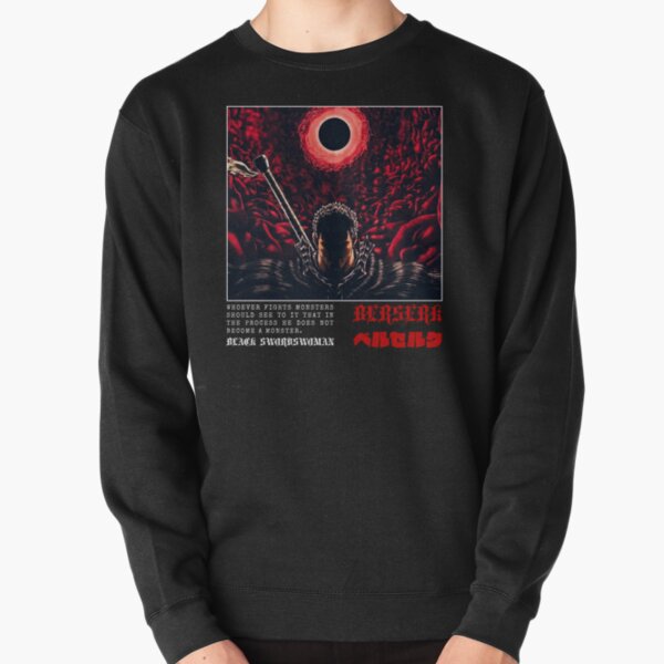 The Black Swordswoman In The Eclipse  Pullover Sweatshirt RB0801 product Offical anime sweater Merch