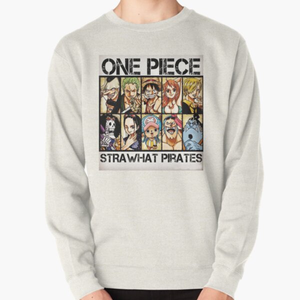 One Piece Straw Hat Pirates Pullover Sweatshirt RB0801 product Offical anime sweater Merch