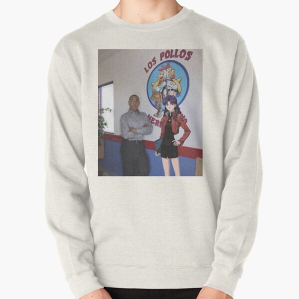 Gus and Misato Pullover Sweatshirt RB0801 product Offical anime sweater Merch