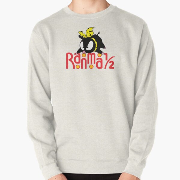 Pchan and Ranma 1/2 logo Pullover Sweatshirt RB0901 product Offical anime sweater 2 Merch