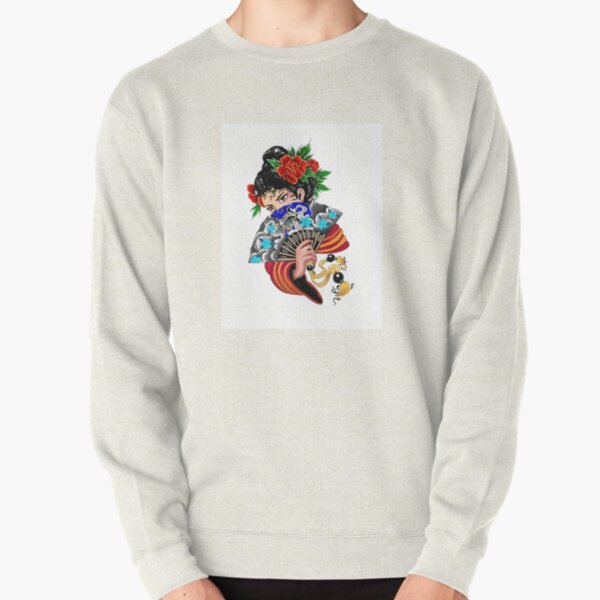 two face oni Pullover Sweatshirt RB0901 product Offical anime sweater 3 Merch