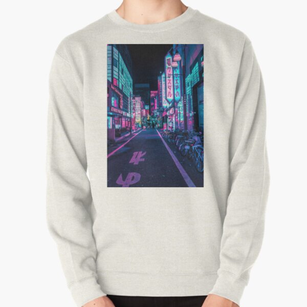 Tokyo - A Neon Wonderland  Pullover Sweatshirt RB0901 product Offical anime sweater 3 Merch